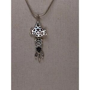 Vintage Barse Sterling Silver 7g 925 Dangle Pendant